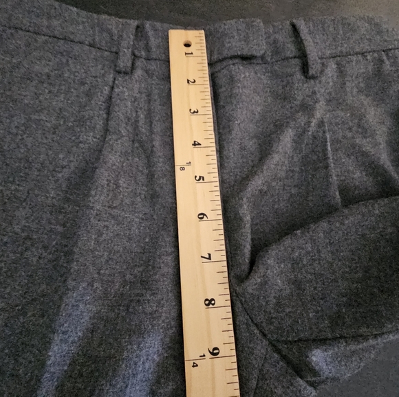 BOGLIOLI  MILANO Womens  EU36  (Waist 27) 100% Virgin Wool  Trousers  Gray Italy - Picture 8 of 9